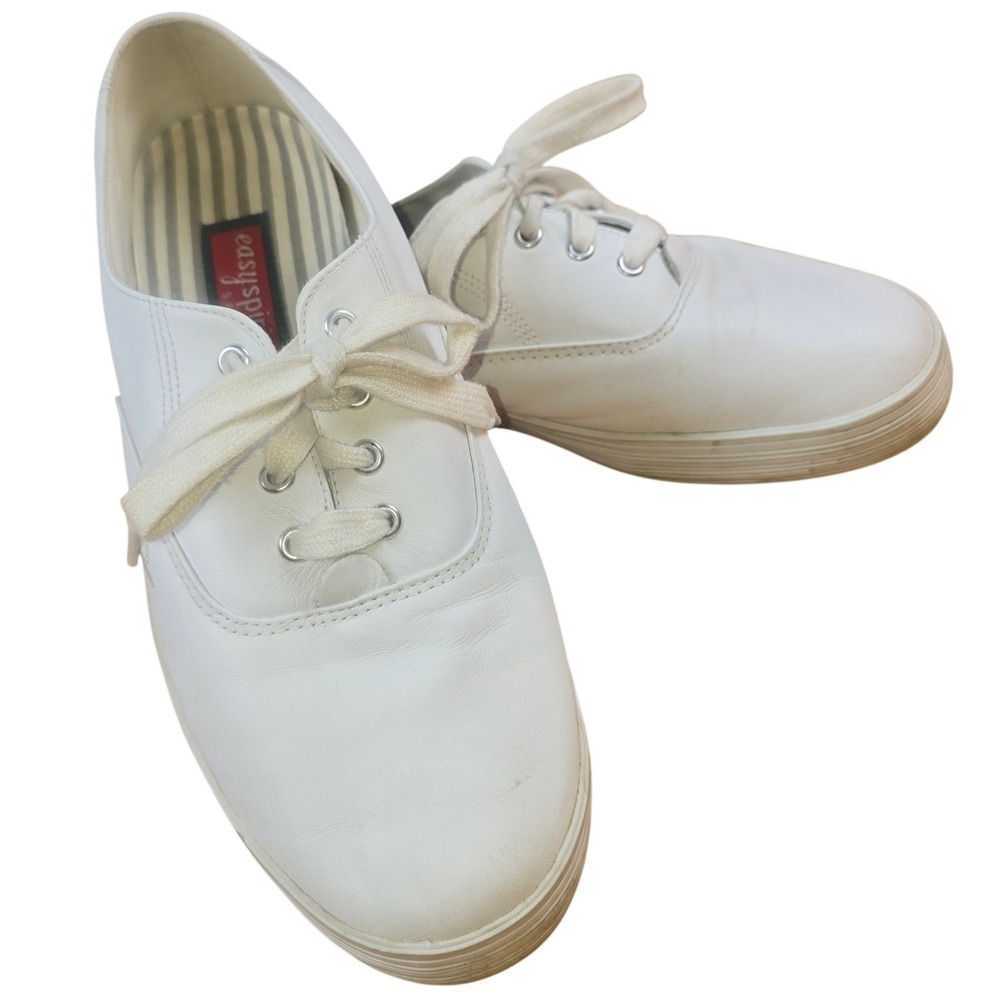 Easy Spirit Sport Women's 10W White Walking Sneakers Tennis Shoes Lace Up